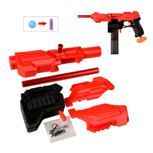 Worker Mod Short Darts Upgrade 18kg Kit Metal for Nerf LongShot Modify Toy  - BlasterMOD